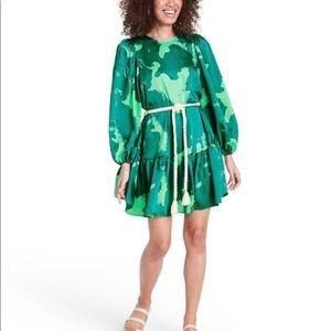 Long Sleeve Rope Dress - ALEXIS x Target Green
